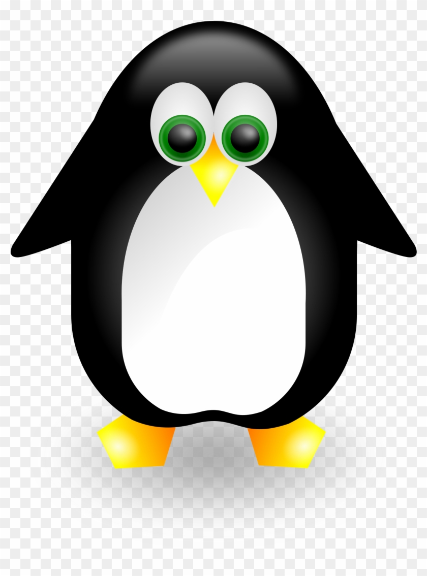Penguin Bclipart - Vector Con Chim Canh Cut #475287