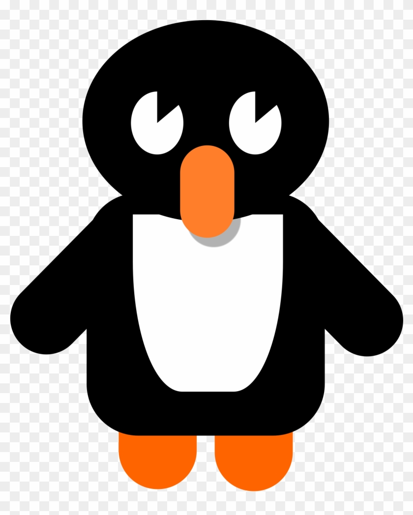 Penguin Icon Bclipart - Penguin Stick Figure #475307