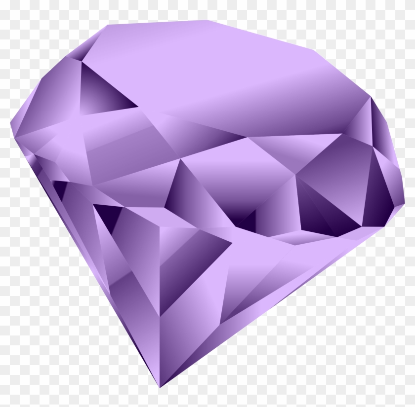 Clipart - Purple Jewel Clip Art #475321