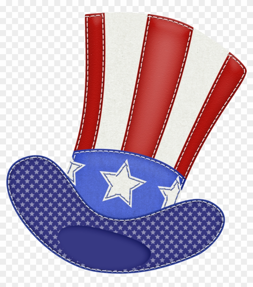 Patriotic Hat Clipart Picture - Fourth Of July Clipart Png #475343