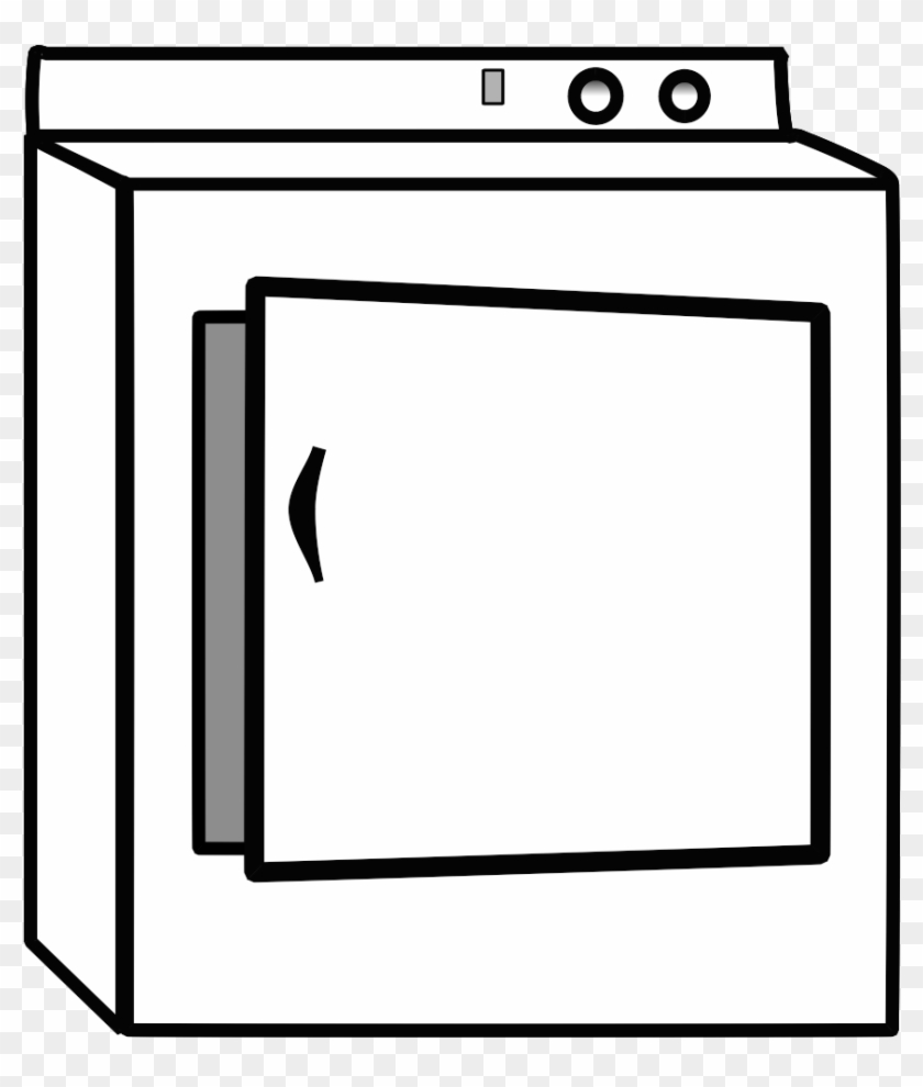 Dryer Door Part Open - Dryer Door Part Open #475473