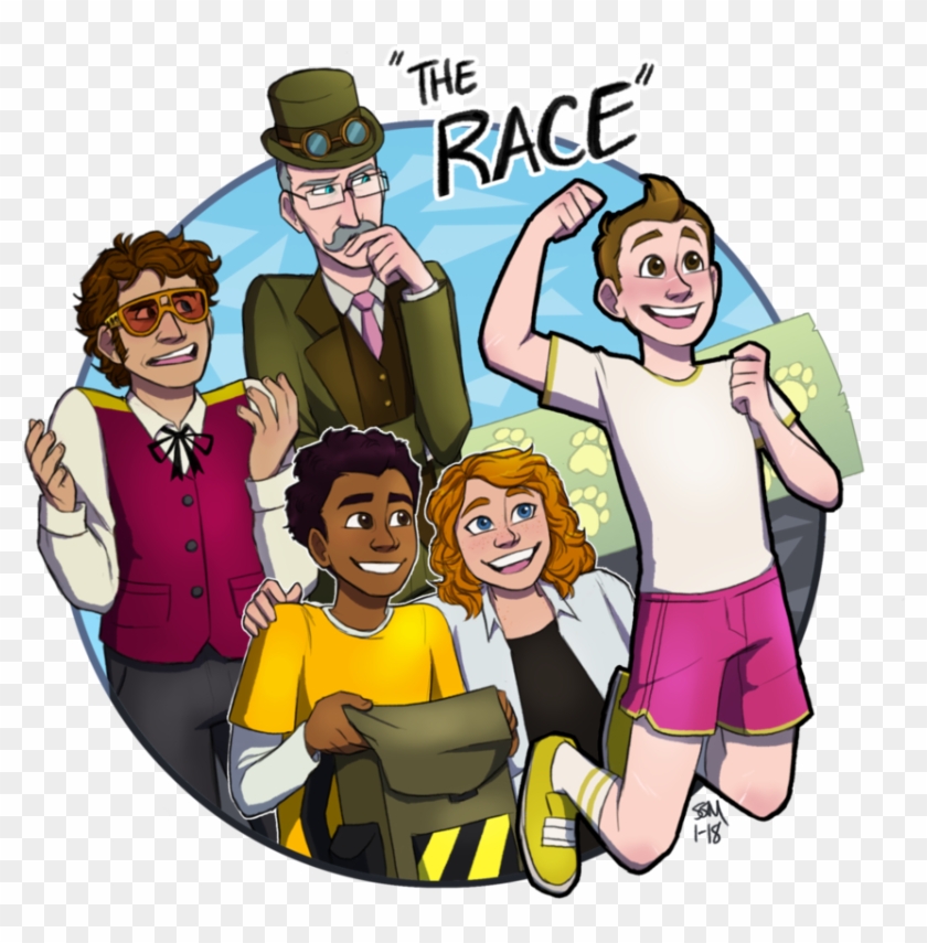 The Race Illustration By Blairaptor - Time Travel #475538