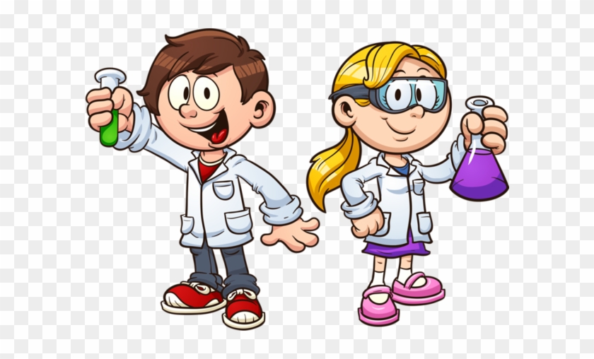 Personnages, Illustration, Individu, Personne, Gens - Scientist Cartoon #475547