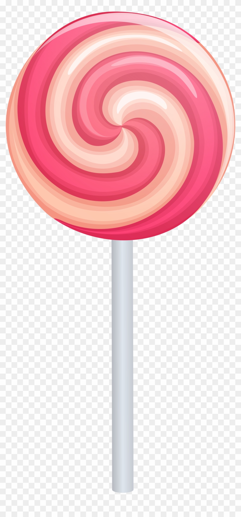 Pink Swirl Lollipop Png Clip Art Image - Pink Swirl Lollipop Clipart #475591