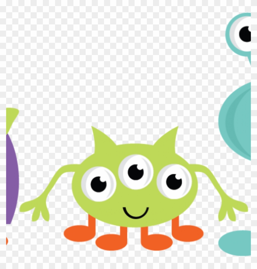 Cute Monster Clipart Cute Monsters Svg Cut Files For - Halloween Monster Clipart #475736