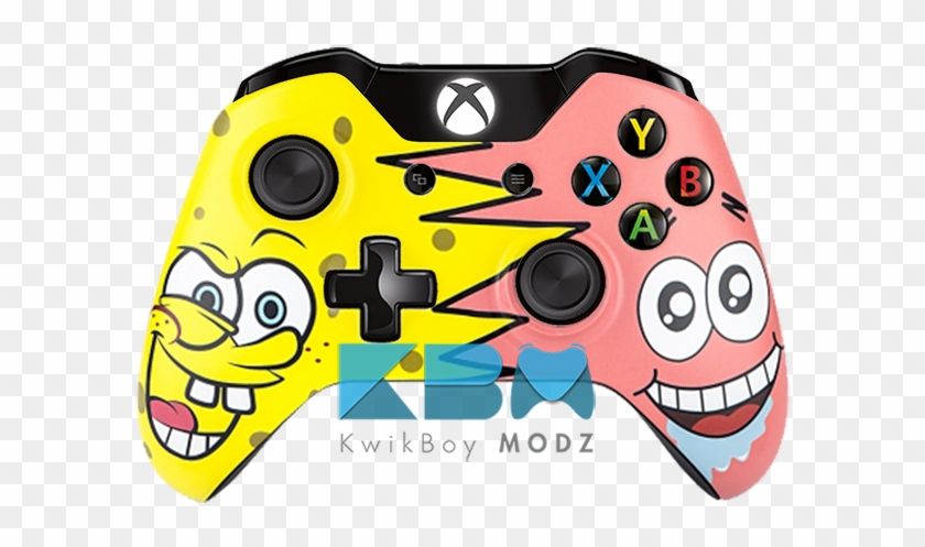 Spongebob Vs Patrick Xbox One Controller - Xbox Wireless Controller White #475843