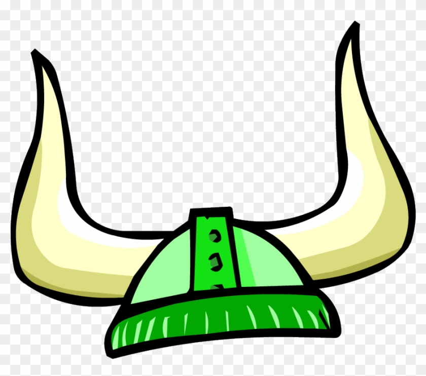 Lime Green Viking Helmet - Viking Helmet Clip Art #475845