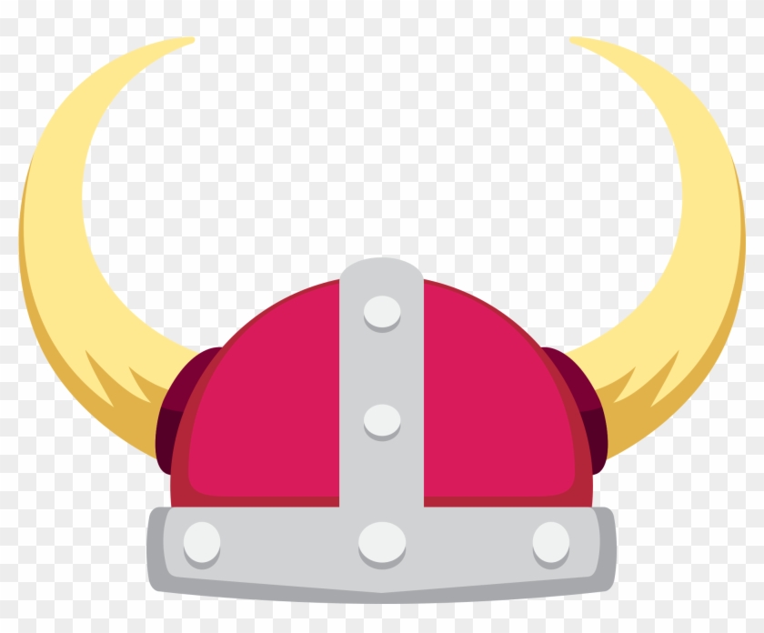 Viking Helmet Sticker By Twitterverified Account - Circle #475856