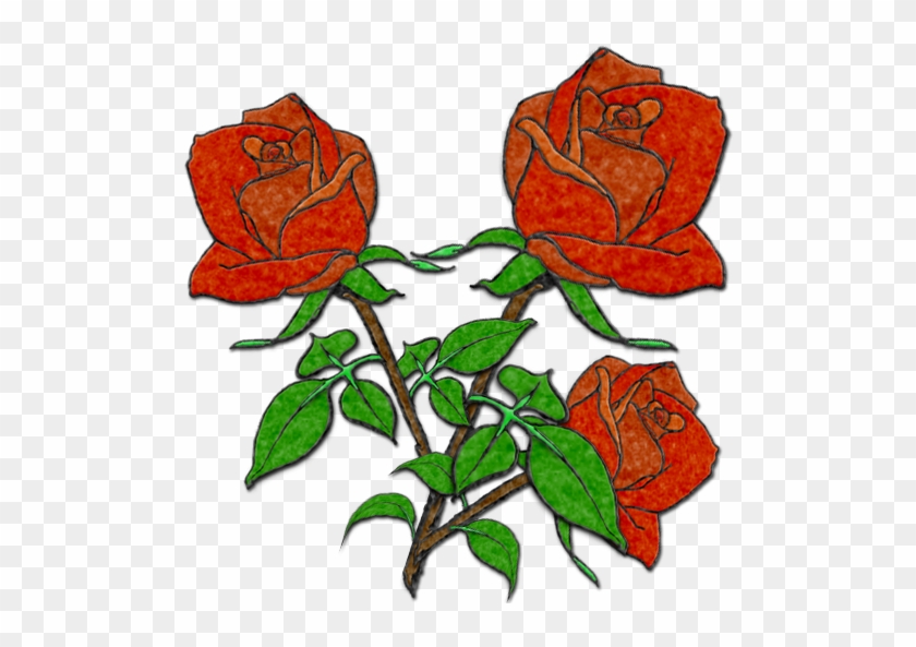 Felted-roses - Hybrid Tea Rose #475919