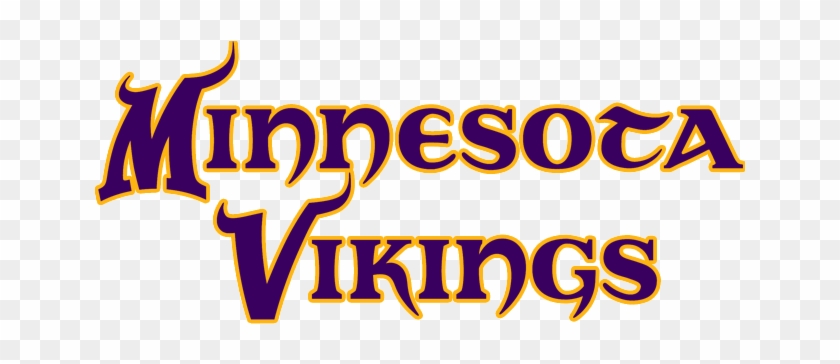 Majestic Minnesota Vikings Logo Pictures Wordmark National - Minnesota Vikings Logo Png #475939