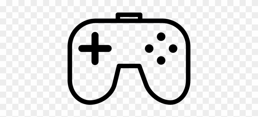 Play Station Game Control Vector - Control Videojuego Icono Png #475995
