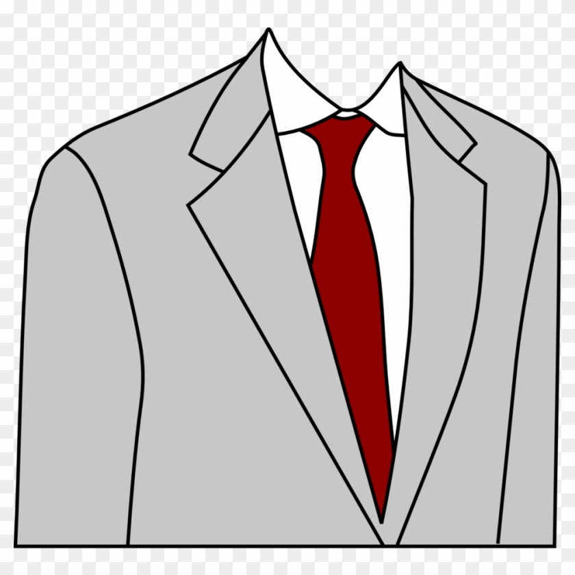 Light Grey Suit - Suit Clip Art #476150