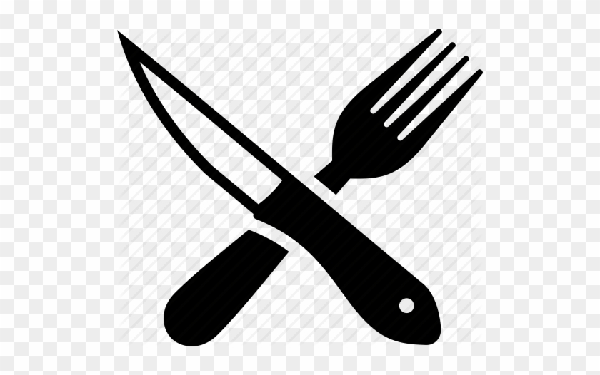 Knife And Fork - Steak Knife And Fork #476339