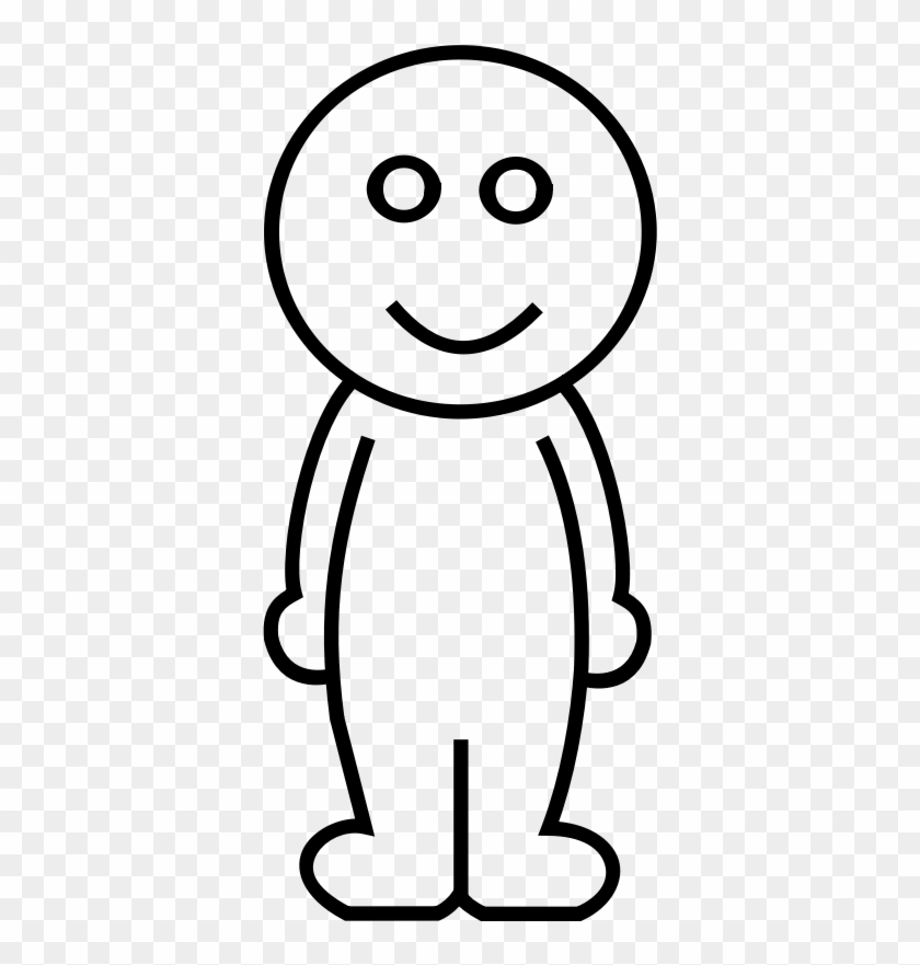 Clipart - Boneco Sveupeacem - Person Outline #476391