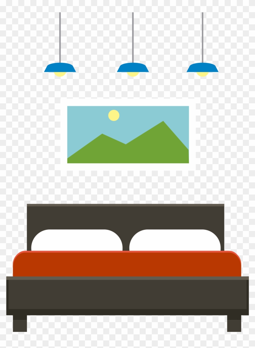 Furniture Bedroom - Vector Beds - ห้อง นอน เวก เตอร์ #476448