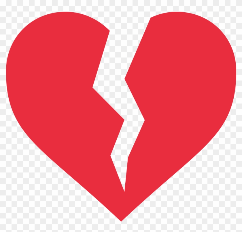 Broken Heart Clipart Icon - Broken Heart Icon Png #476491