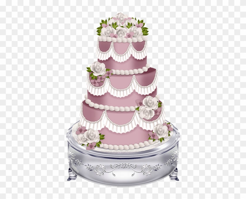 Wedding Cake Clipart Anniversary Cake - Wedding Cake Png Clipart #476564