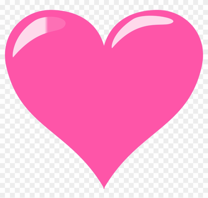 Hearts Clipart Day 2016 - Pink Love Heart Clipart #476595