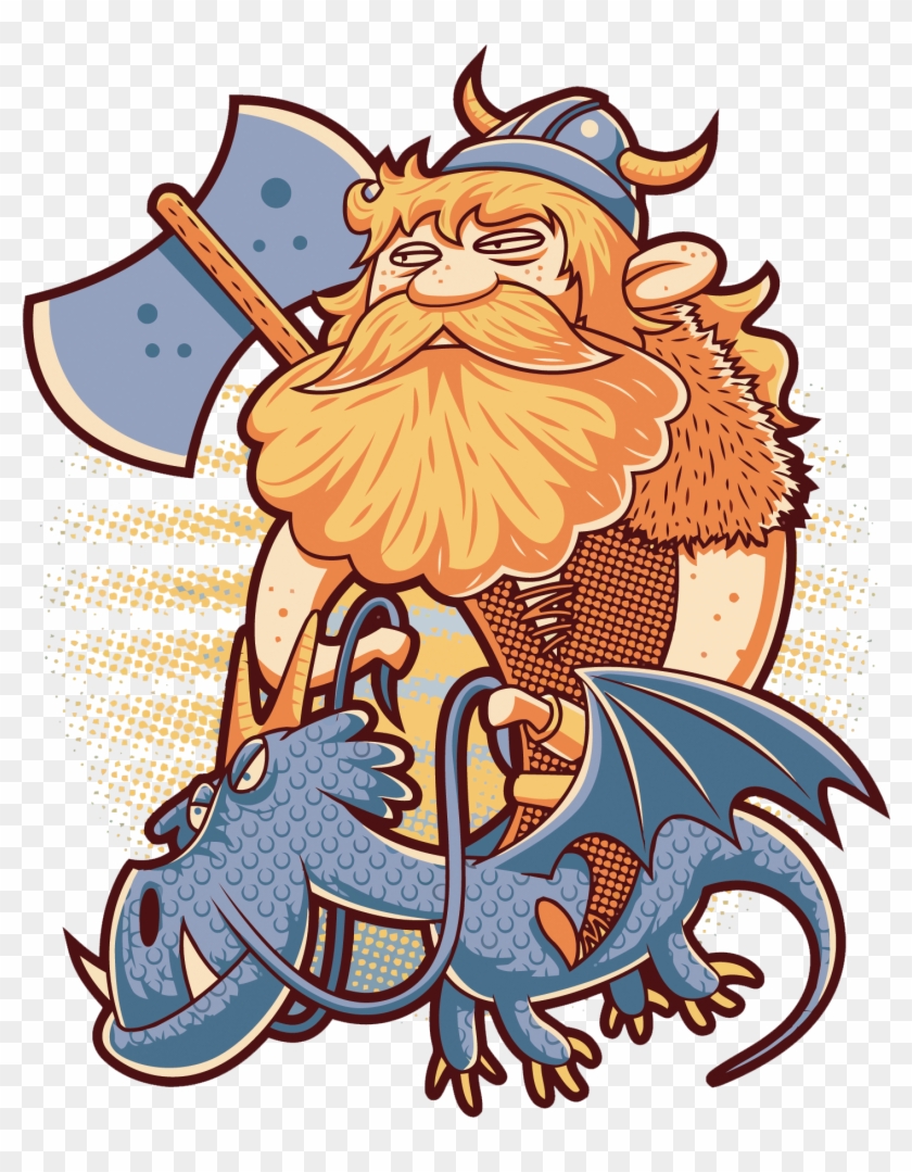 Viking Drawing Cartoon Illustration - Viking Drawing Cartoon Illustration #476979