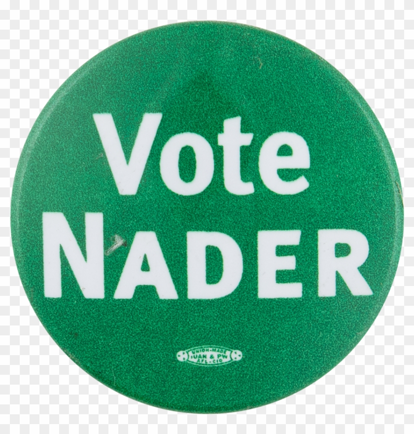 Vote Nader Political Button Museum - Circle #476875