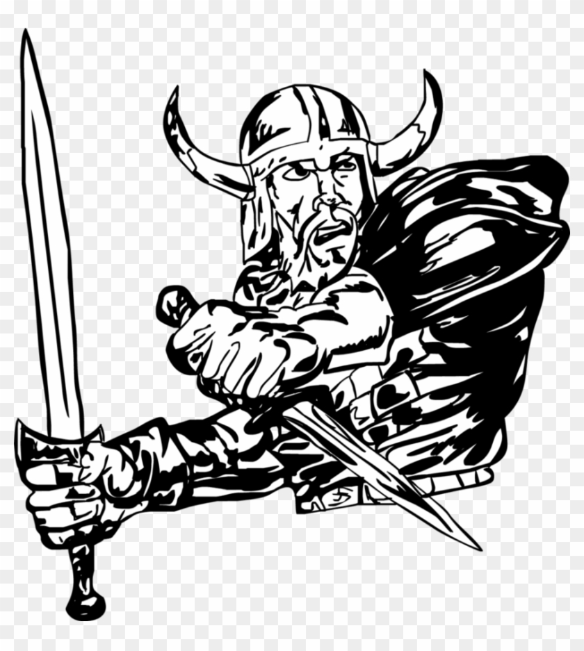Viking Warrior By Atahandemir - Viking Drawing Png #476990