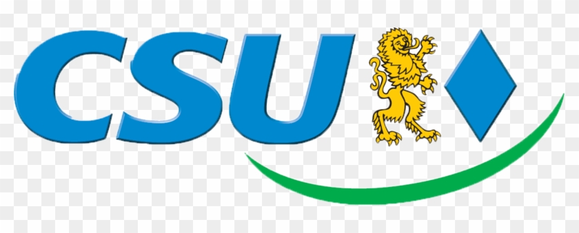 Christlich-soziale Union In Bayern, Christian Social - Csu Logo Neu Eps #477214