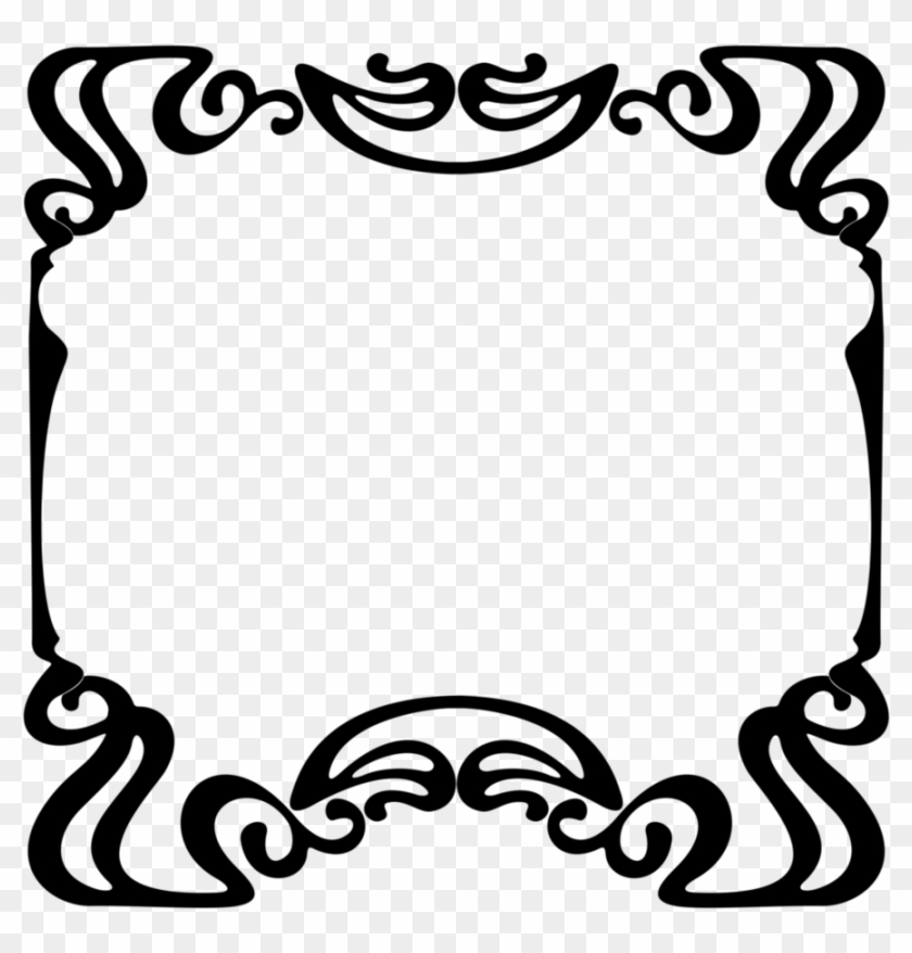 Art Nouveau Frame2 By Lyotta - Art Nouveau Frame2 By Lyotta #477250