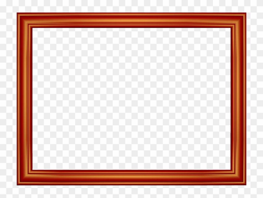 Maroon Border Frame Png Hd - Picture Frame #477308