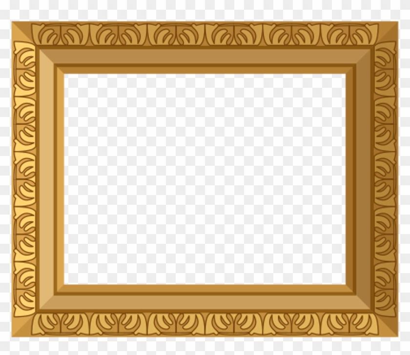 Ornate Gold Frame Border - Gold Frame #477364