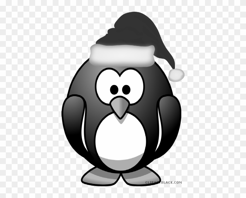Christmas Penguin Animal Free Black White Clipart Images - Kind Of Penguin Are You? #477375