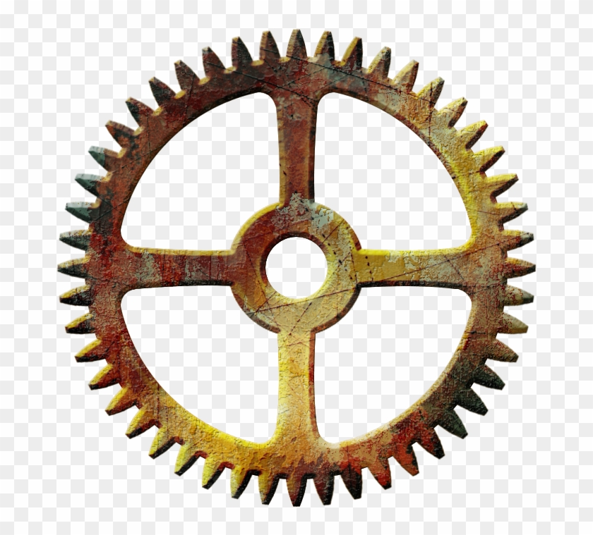 Steampunk Gear Clipart No Background - Steampunk Gear Transparent #477387