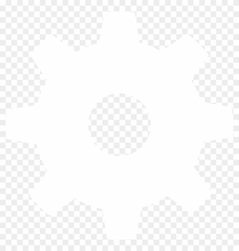 Free Clipart - Gear Icon White Png #477419