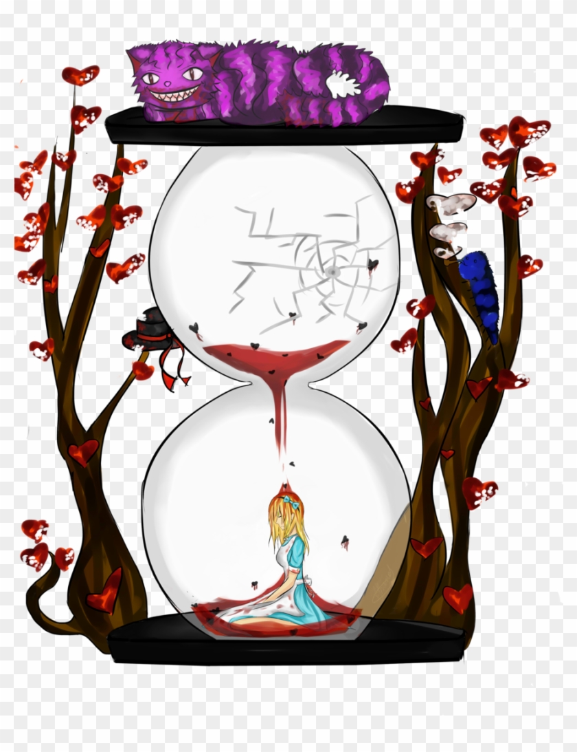 Deviantart - Alice In Wonderland Hourglass #477430