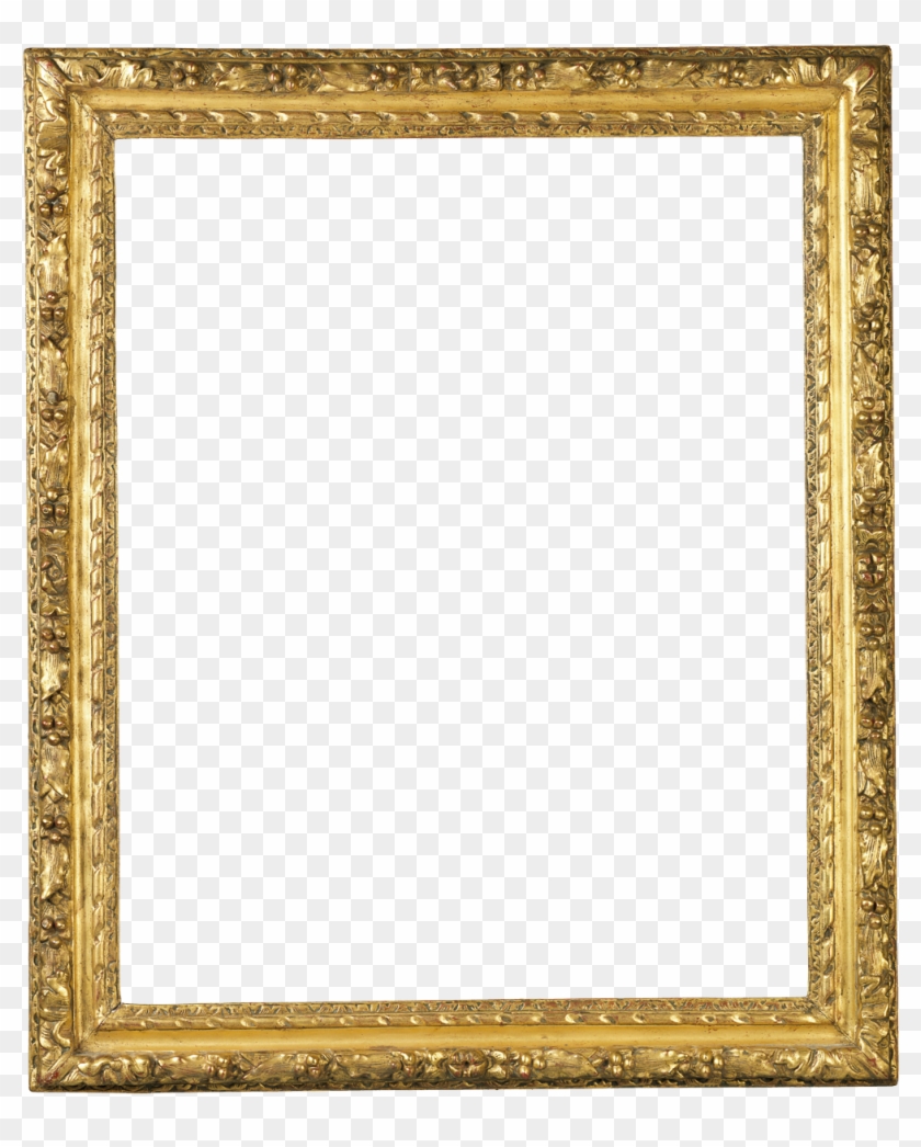 French - Louis-xiii - Gold Frame A4 Png #477500