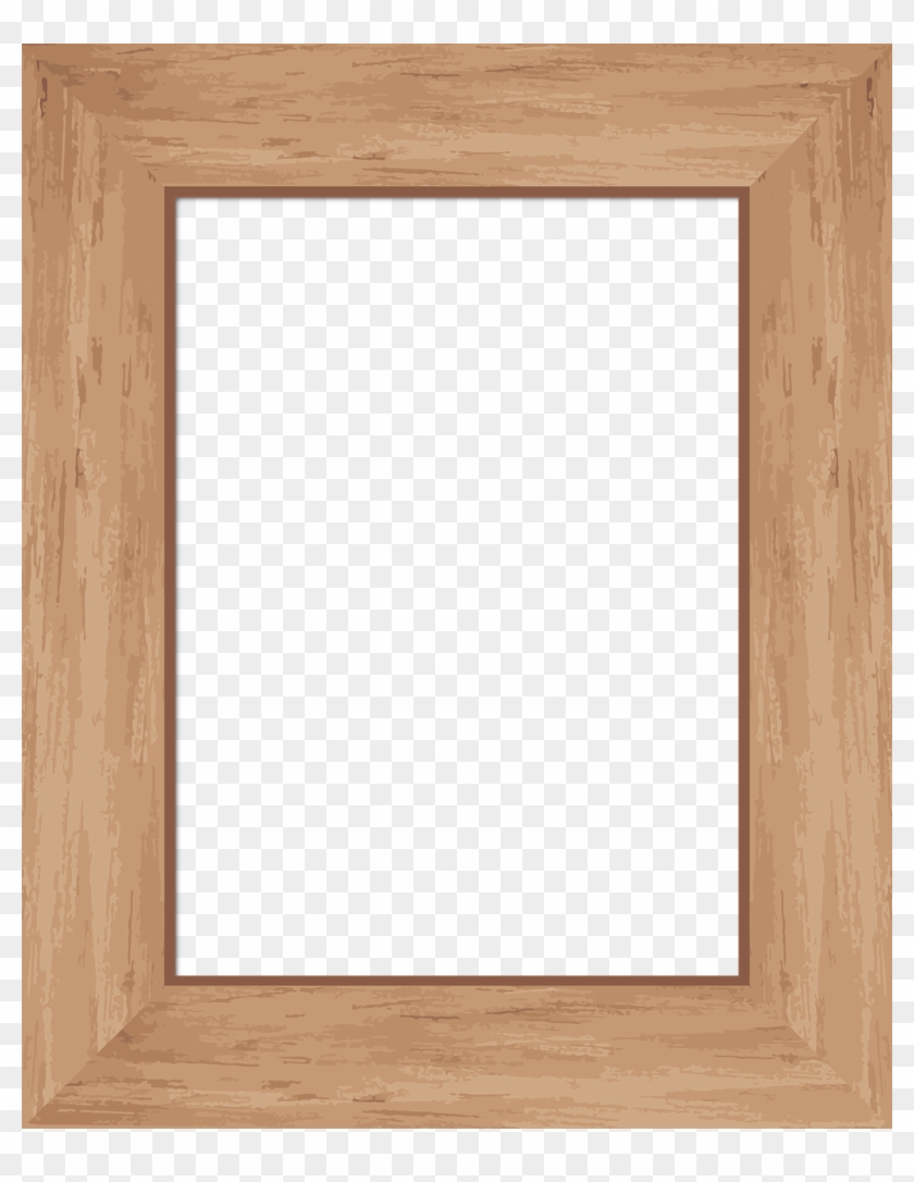 A Traditional And Classic Choice, Wooden Picture Frames - Frame Vectorpng #477504