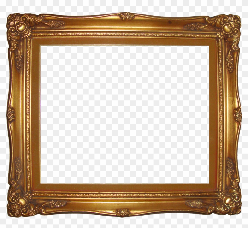 Gold Frame Border Square - Transparent Gold Frame Png #477541