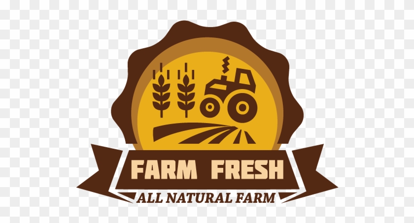 Organic Food Farm Logo Agriculture - Free Vector Farm Logos #477598