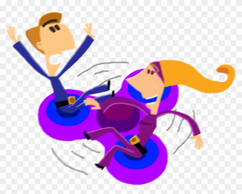 Victor And Anita Spinning On Fidget Spinner - Fidget Spinner #477624
