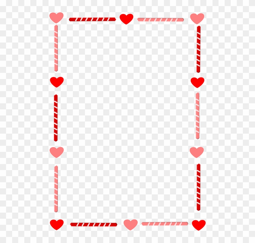 Wedding Border Cliparts 6, Buy Clip Art - Heart Border Clip Art #477773