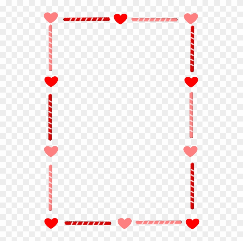 Microsoft Word Hearts - Heart Border Clip Art #477782