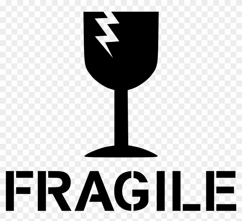 Fragile Sign Clip Art - Fragile Sign #477867