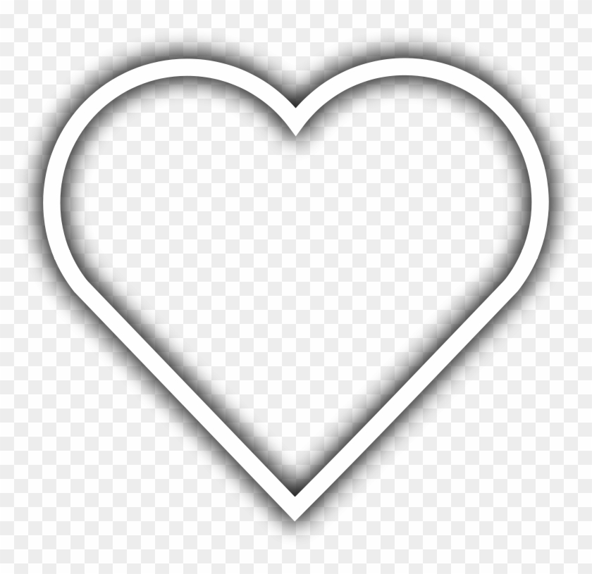 White Heart Clipart Heart Images Free Download Clip - White Heart Clipart #477874