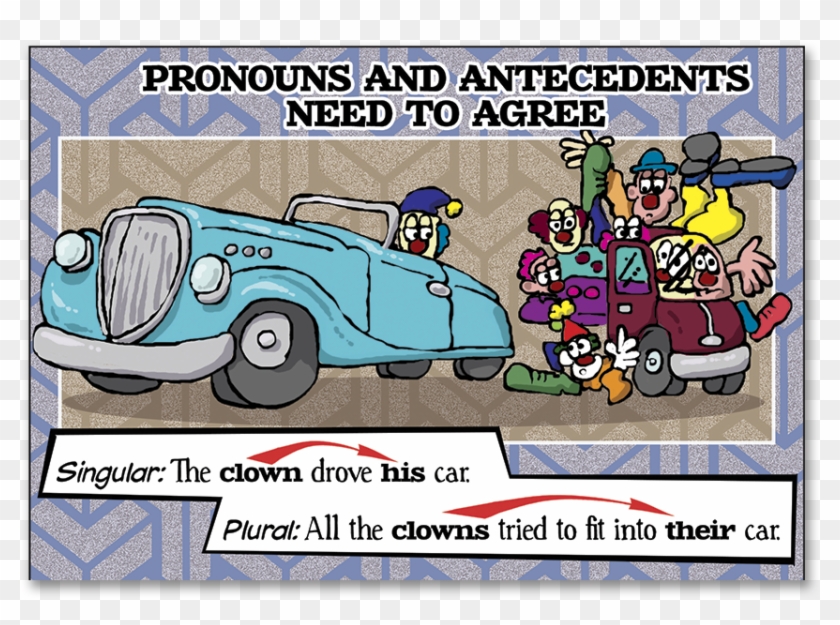 Detail Of One Of The Pronouns Pages - Cartoon #477930