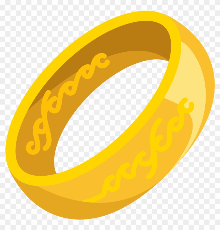 Unique Wedding Rings Icon - One Ring Icon #477933