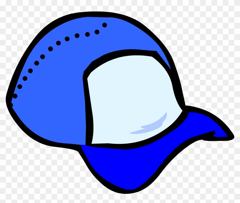 Head Items - Club Penguin Blue Hat #478068