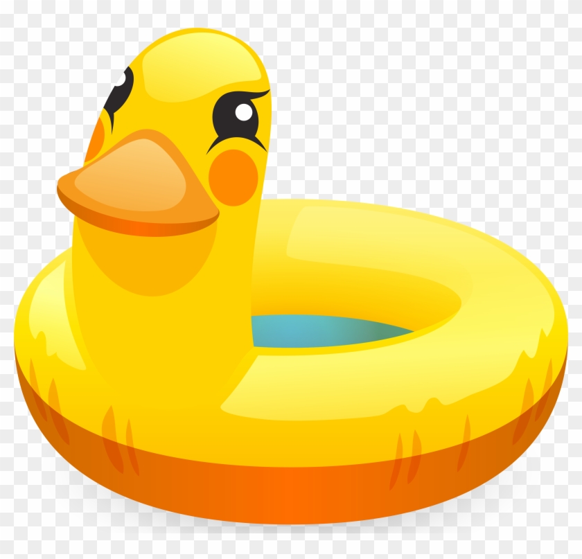 Duck Swimming Ring Png Clip Art Image - Duck Swim Ring Png #478169