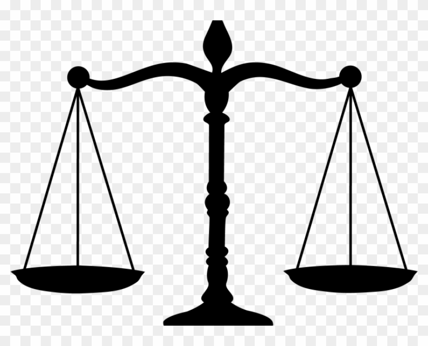 Balance Justice - Scales Of Justice Clipart #478209