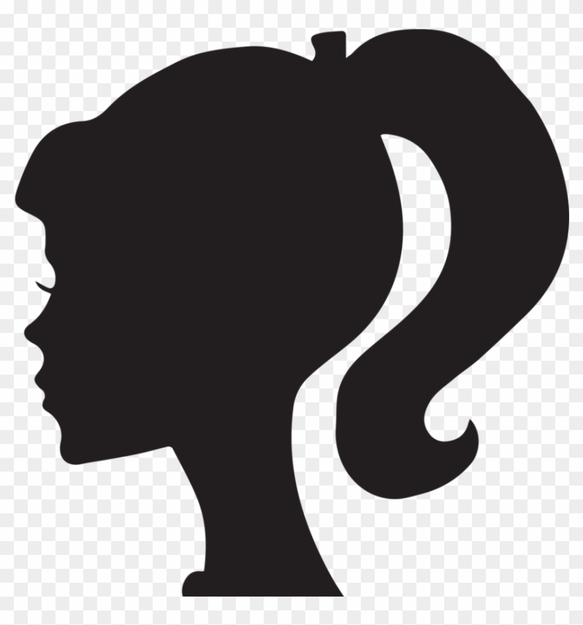 The Delhi Connoisseur - Female Profile Silhouette Png #478237