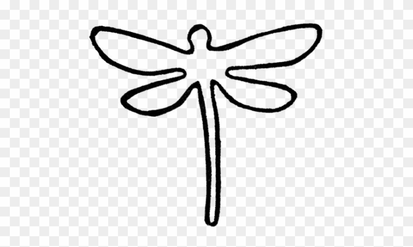 Dragonfly Outline - Dragonfly Outline #478251