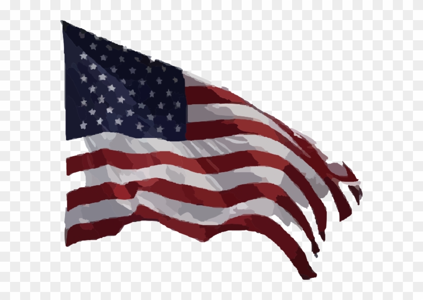 American Flag Waving Png #478298
